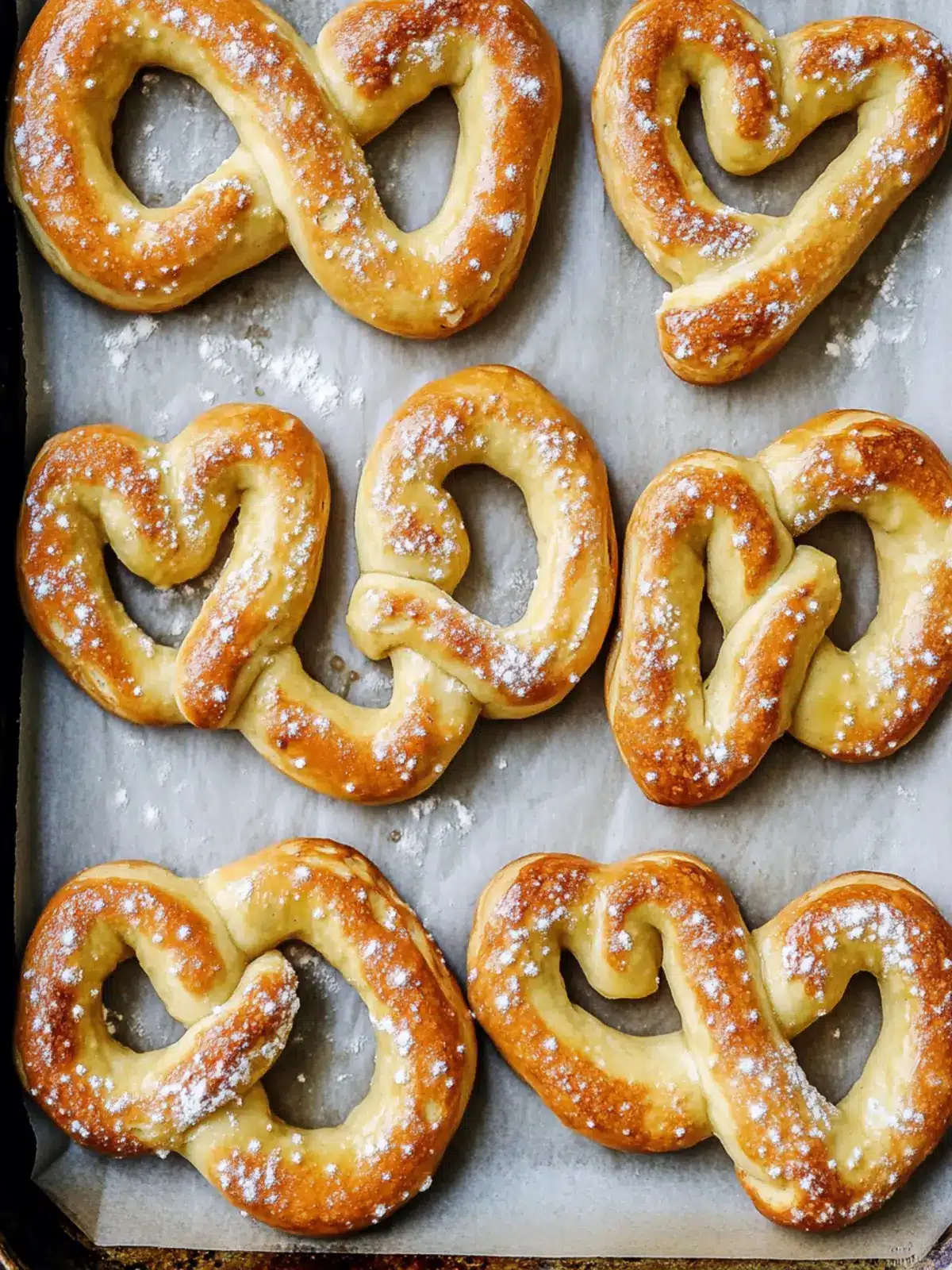 Heart Shaped Soft and Chewy Buttered Pretzels You’ll Crave 4 Heart Shaped Soft and Chewy Buttered Pretzels