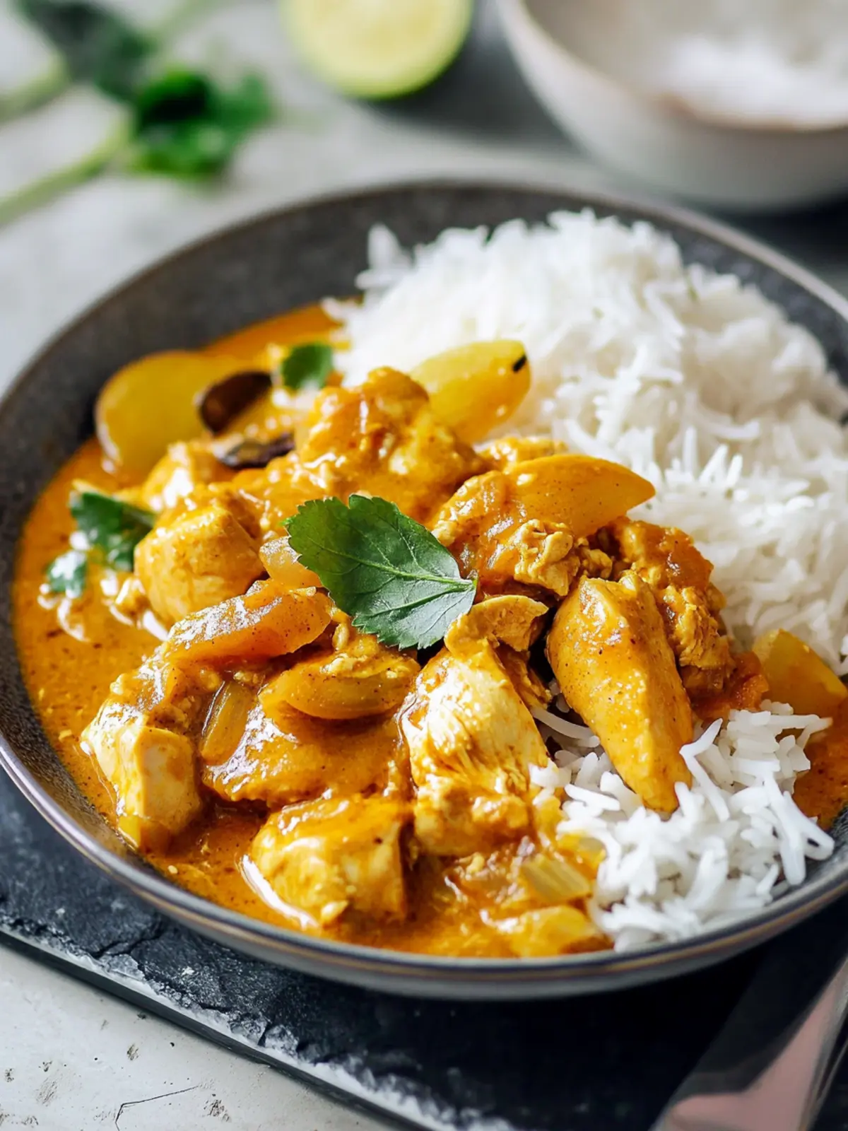 Quick & Easy 15-Minute Chicken Curry, Takeout-Style Delight 4 15-Minute Chicken Curry, Takeout-Style