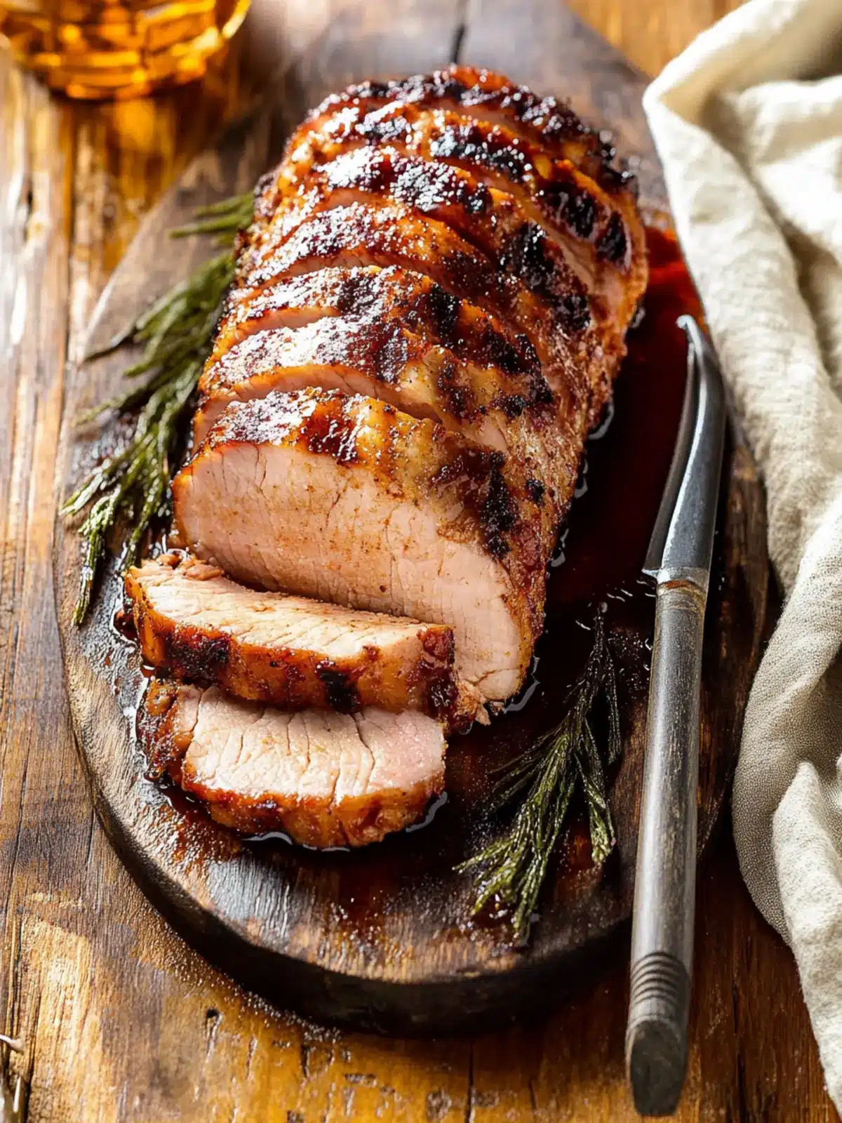 Savory Baked Pork Loin with Apricot Sauce That Wows! 2 Baked Pork Loin