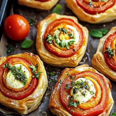 Easy Tomato Tartlets with Puff Pastry for Effortless Entertaining 9 Easy Tomato Tartlets with Puff Pastry