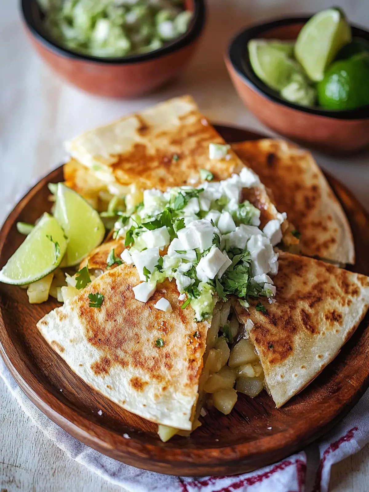 Crispy Potato Quesadillas: A Comfort Food Delight 3 Potato Quesadillas