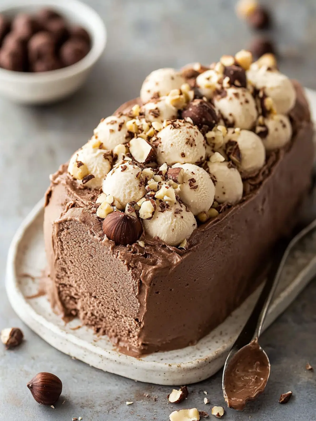 Classic Chocolate Hazelnut Semifreddo: Your Easy Indulgent Treat 2 Classic Chocolate Hazelnut Semifreddo