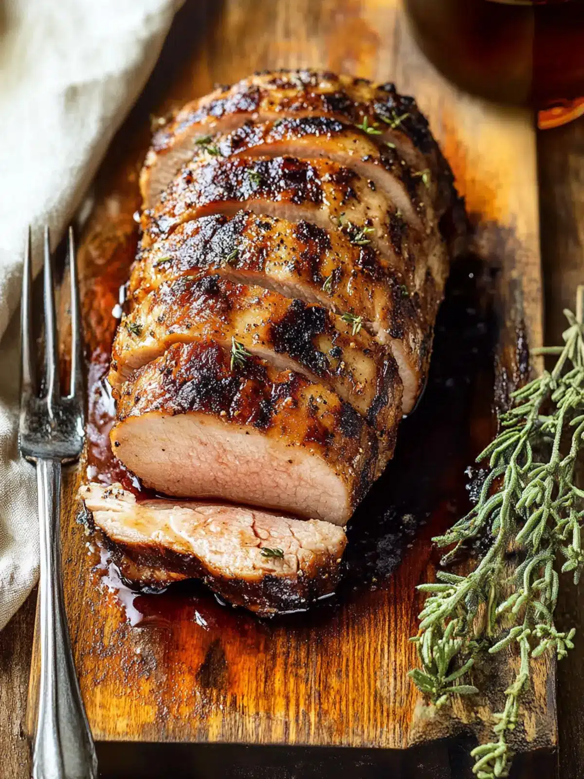 Savory Baked Pork Loin with Apricot Sauce That Wows! 3 Baked Pork Loin