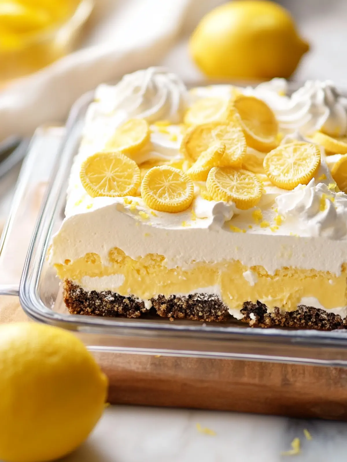 Heavenly Lemon Oreo Dessert You'll Adore This Summer Treat 5 Heavenly Lemon Oreo Dessert