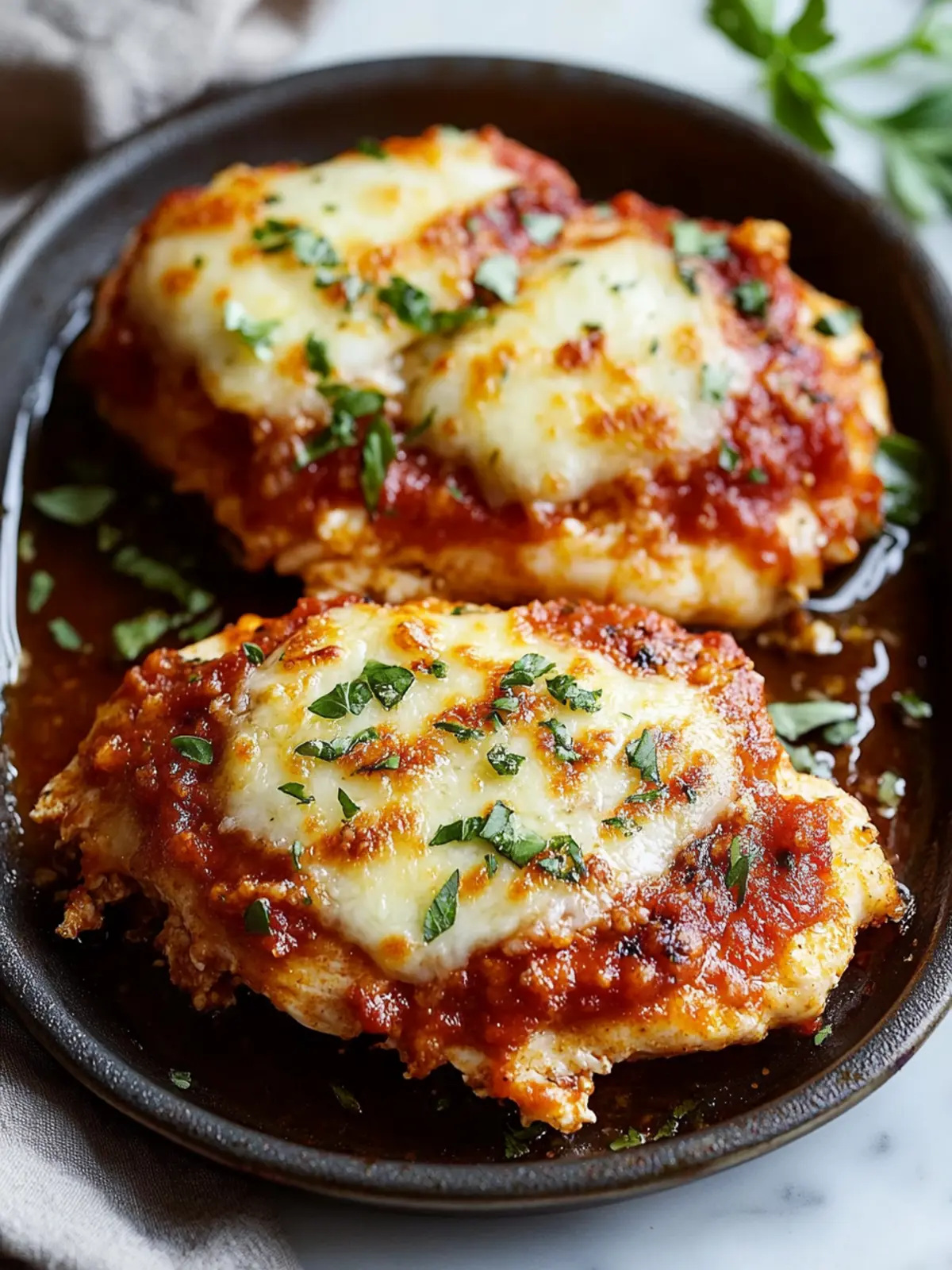 Oven-Baked Chicken Parmesan Delight: Comfort Food Made Healthy 5 Oven-Baked Chicken Parmesan Delight