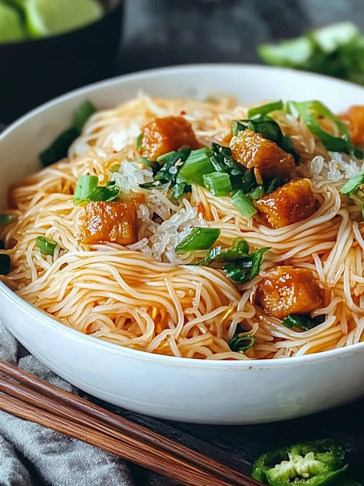 Quick & Easy Rice Noodle Stir-Fry for Flavorful Weeknights 2 Rice Noodle