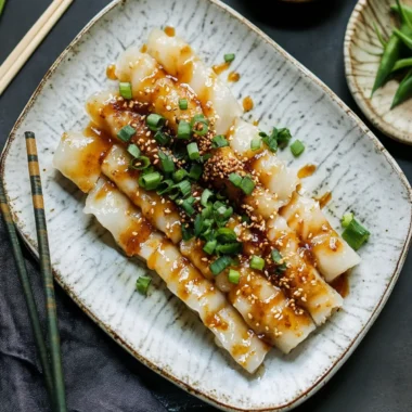 Perfect Pan Seared Cheung Fun Noodle Rolls for Quick Comfort 10 Pan Seared Cheung Fun Noodle Rolls