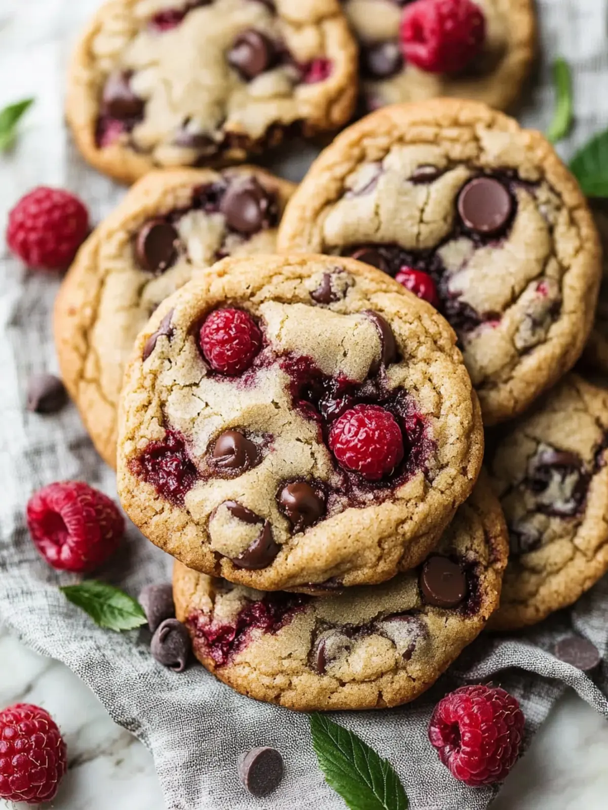 Soft Raspberry Chocolate Chip Cookies You’ll Love to Bake 4 Raspberry Chocolate Chip Cookies