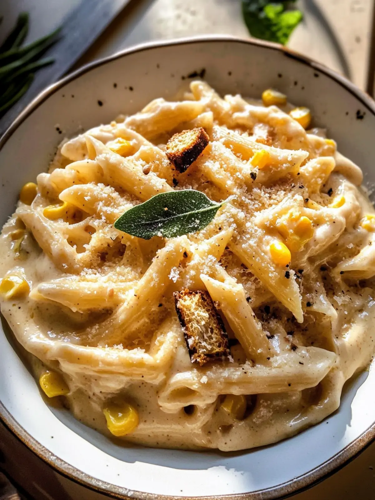 Brown Butter Corn Pasta Alfredo for Cozy Home Dinners 5 Brown Butter Corn Pasta Alfredo
