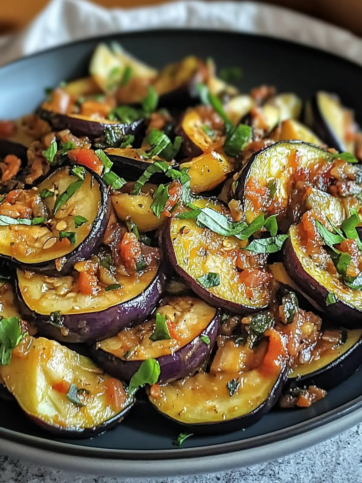 Eggplant and Zucchini Sauté in 30 Minutes: Quick Vegan Delight 2 Eggplant and Zucchini Sauté in 30 Minutes