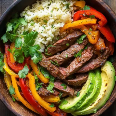 Healthy Low Carb Steak Fajita Bowl: A Vibrant Flavor Adventure 10 Healthy Low Carb Steak Fajita Bowl