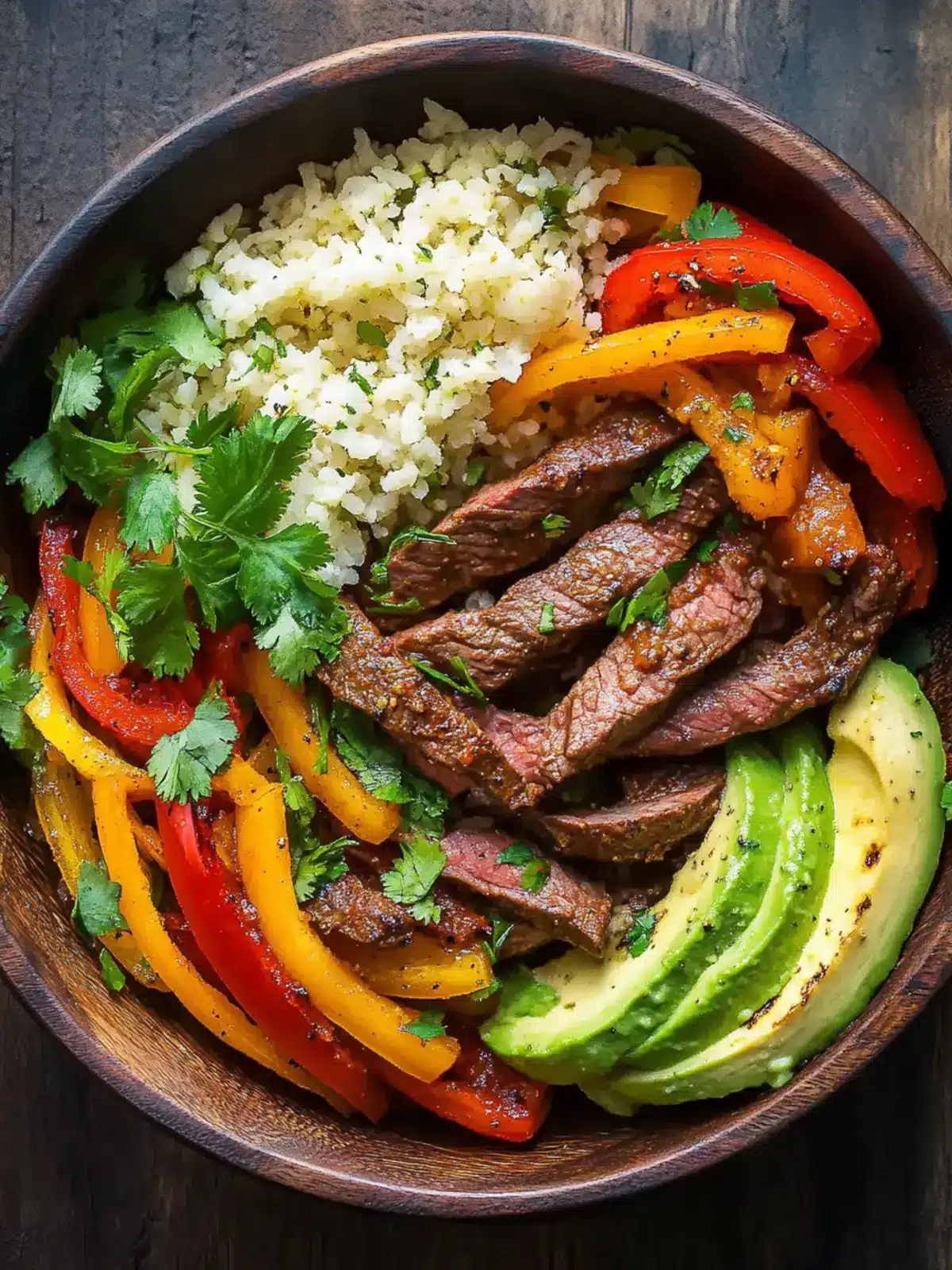 Healthy Low Carb Steak Fajita Bowl: A Vibrant Flavor Adventure 5 Healthy Low Carb Steak Fajita Bowl