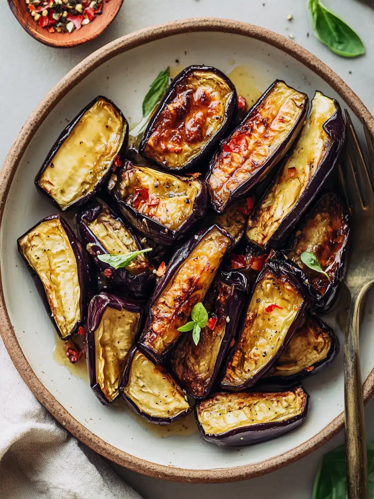 Perfect Roasted Eggplant: Tender, Caramelized Bliss in 30 Minutes 5 Perfect Roasted Eggplant