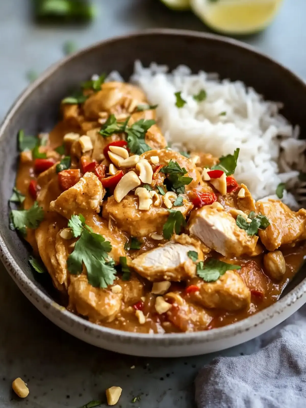Mouthwatering Slow Cooker Peanut Chicken for Easy Dinners 3 Slow Cooker Peanut Chicken