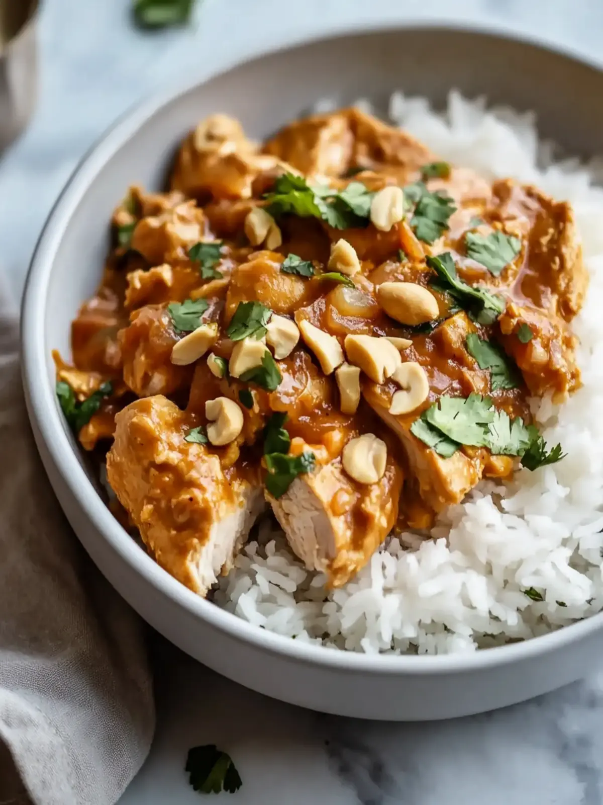 Mouthwatering Slow Cooker Peanut Chicken for Easy Dinners 4 Slow Cooker Peanut Chicken