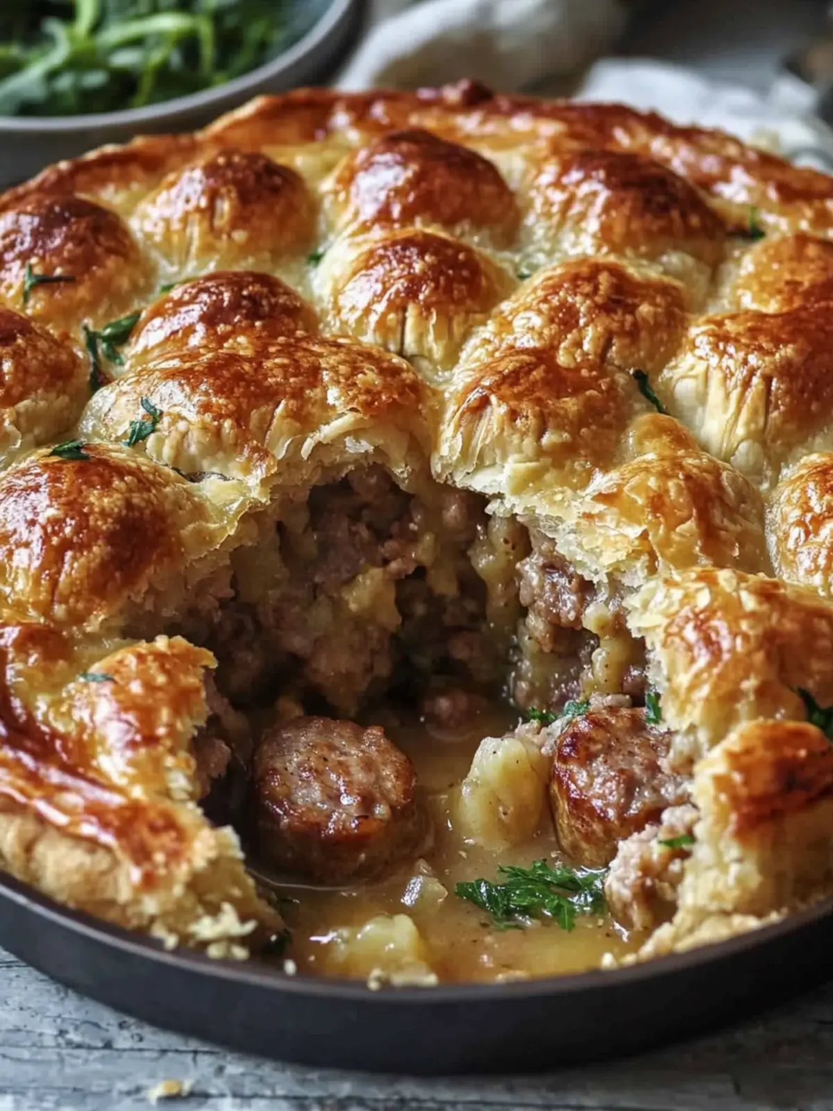 Savor the Comfort of Hairy Bikers Cumberland Sausage Pie 3 Hairy Bikers Cumberland Sausage Pie