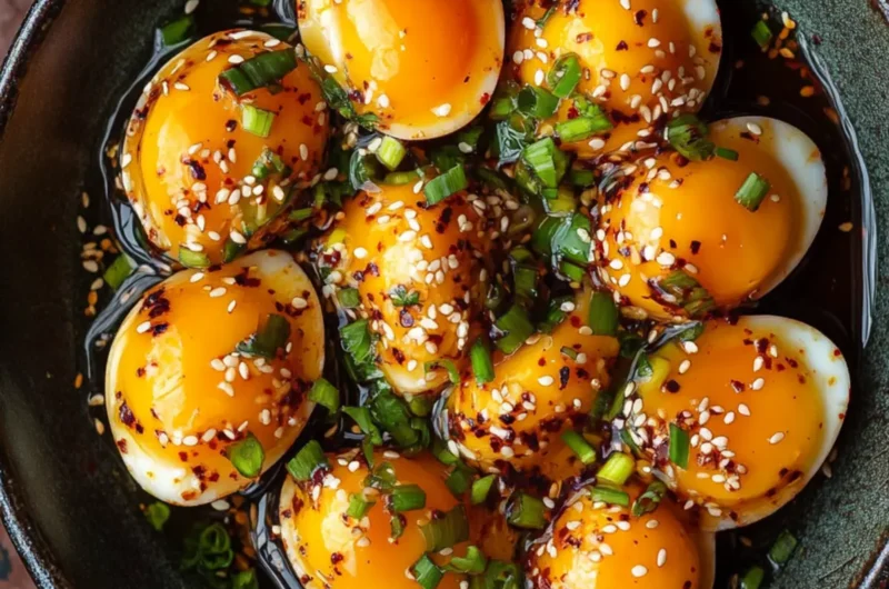 Korean Marinated Eggs (Mayak Gyeran)