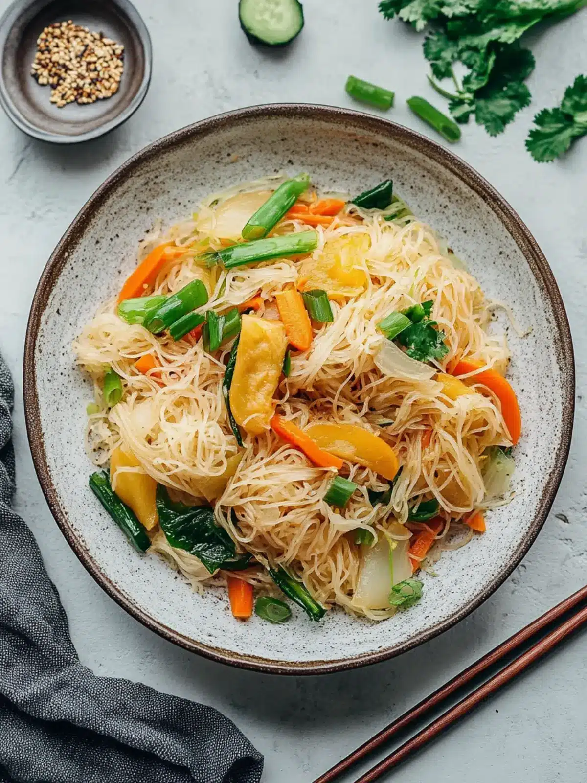 Vegetable Mei Fun: A Quick and Flavorful Comfort Dish 3 Vegetable Mei Fun