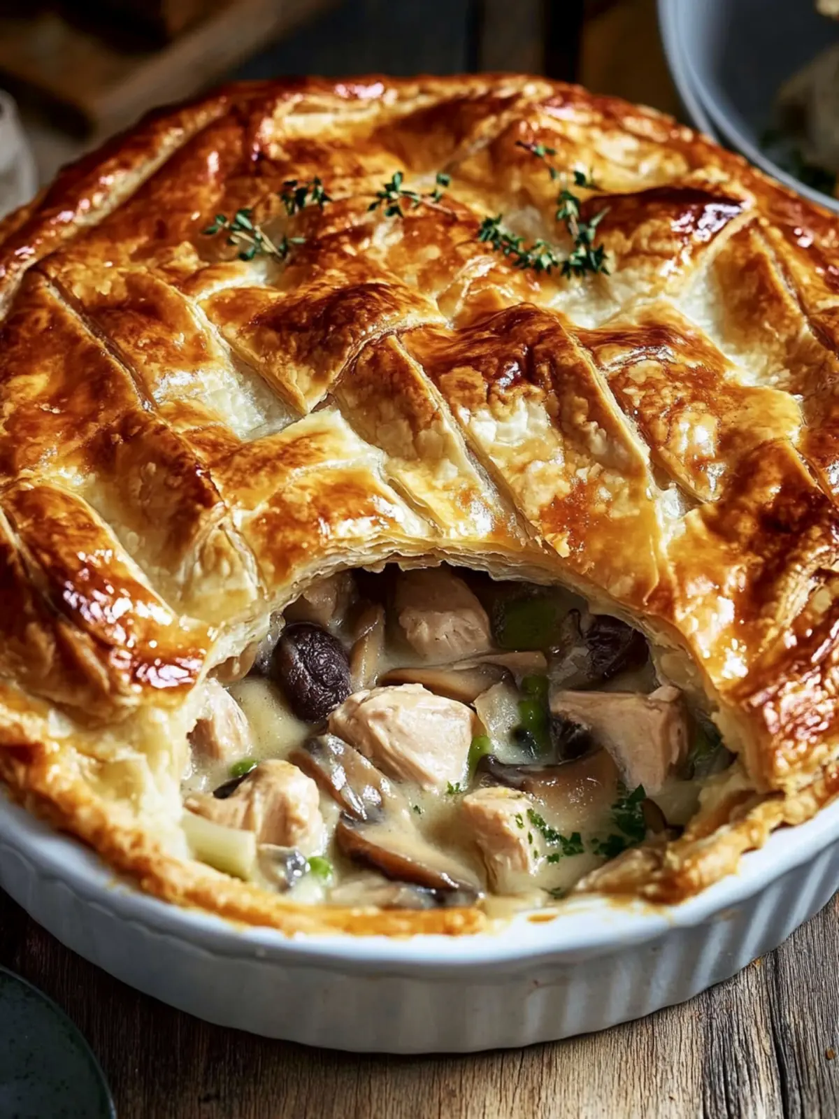 Mary Berry Chicken and Mushroom Pie for Cozy Family Dinners 5 Mary Berry Chicken And Mushroom Pie
