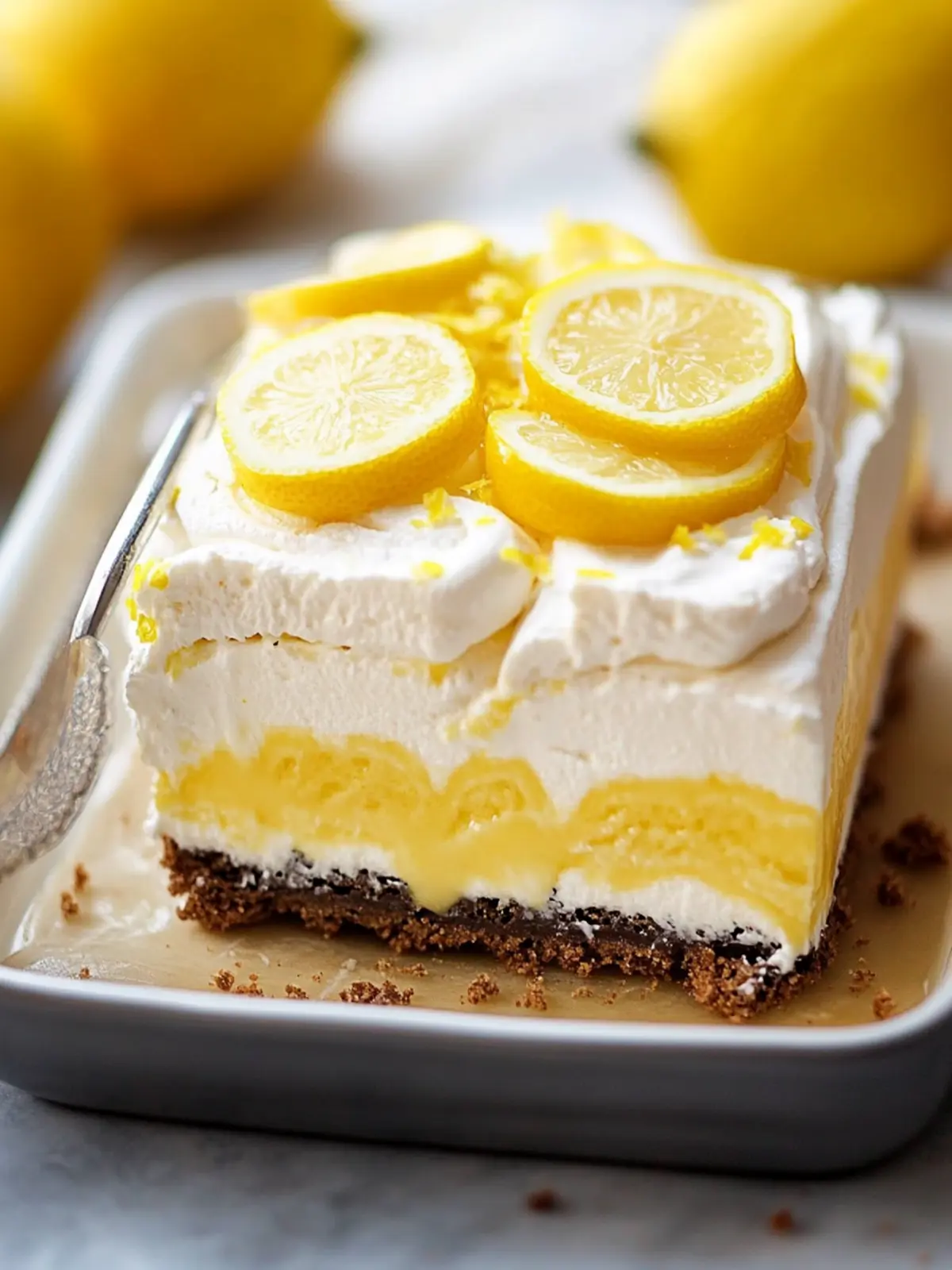 Heavenly Lemon Oreo Dessert You'll Adore This Summer Treat 2 Heavenly Lemon Oreo Dessert