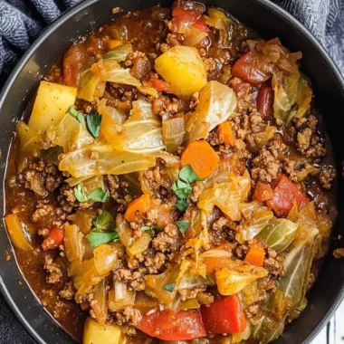 Savory African Cabbage Stew with Ground Beef You'll Love 10 African Cabbage Stew with Ground Beef