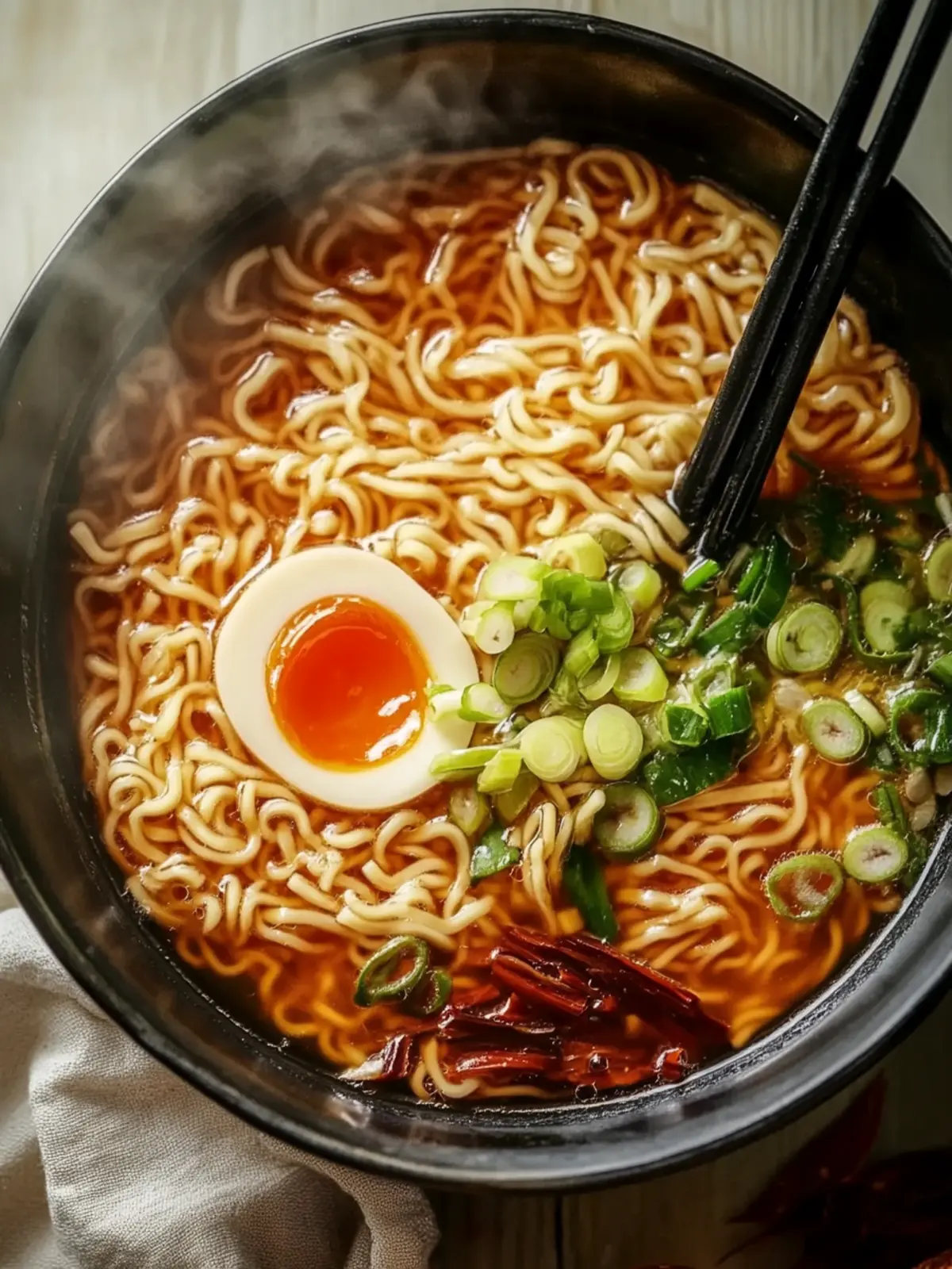 Delicious Ramen Noodle Soup in 30 Minutes or Less! 2 Delicious Ramen Noodle Soup