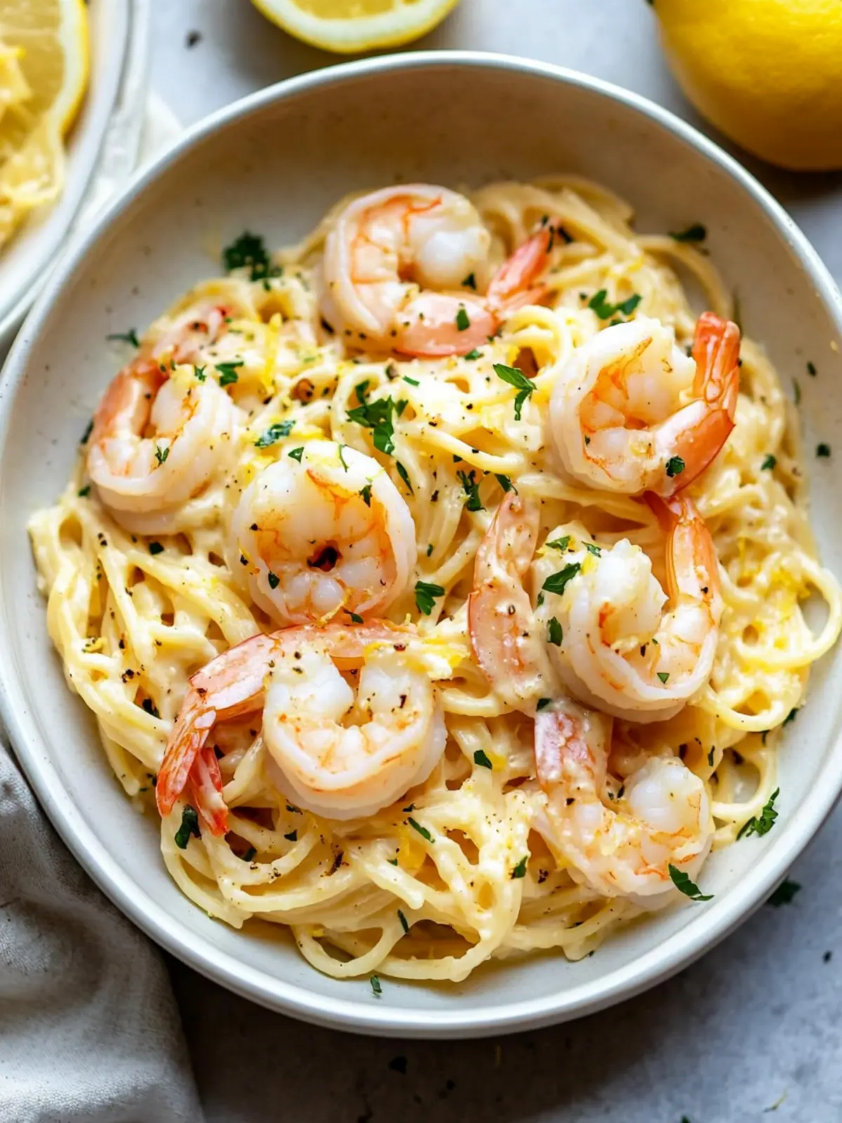 Creamy Lemon Shrimp Pasta: A 30-Minute Delight for Dinner 5 Creamy Lemon Shrimp Pasta