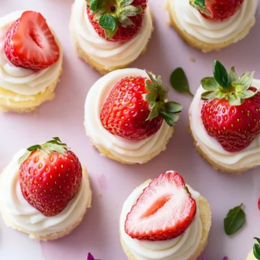 Irresistible Strawberry Cheesecake Bites for Spring Celebrations 9 Strawberry Cheesecake Bites