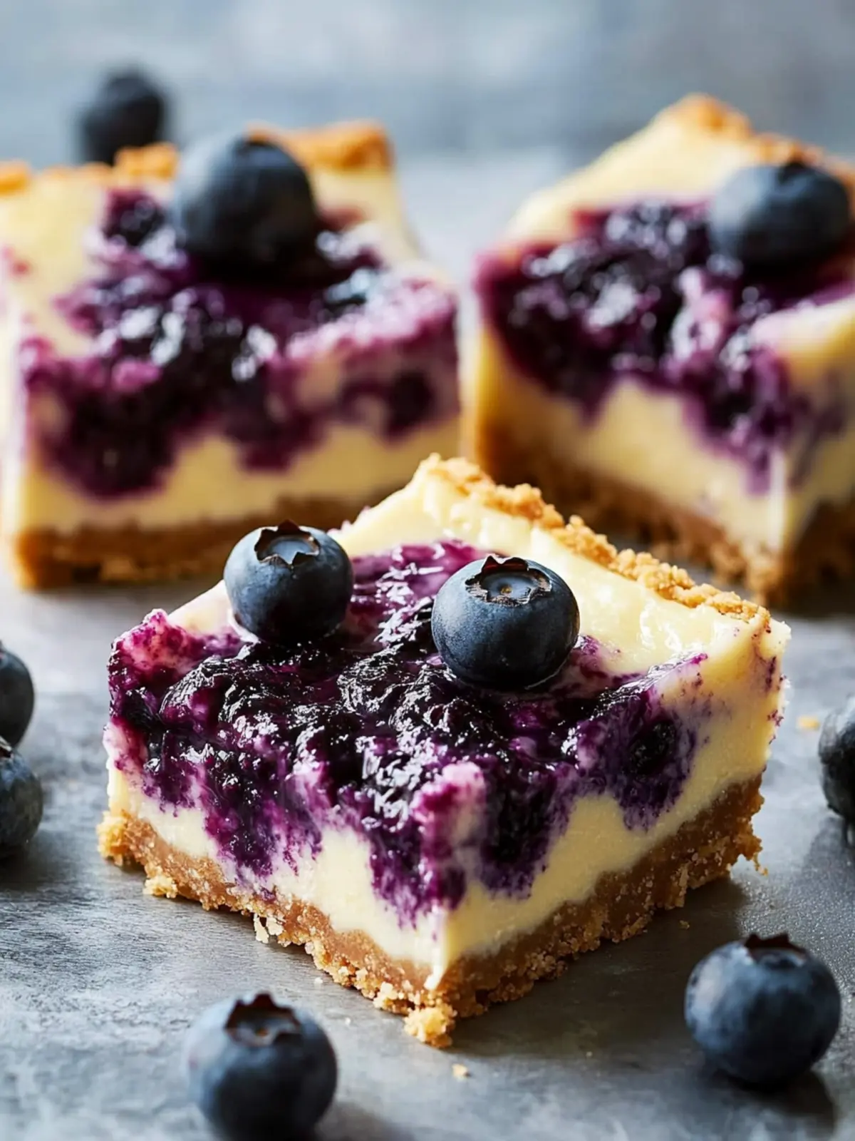 Irresistible Blueberry Cheesecake Bars Recipe That's Easy to Make 4 Blueberry Cheesecake Bars Recipe