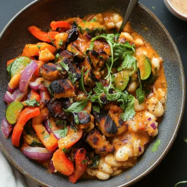 Crispy Smoky Cajun Veggies & Smashed White Beans Delight 9 Smoky Cajun Veggies & Smashed White Beans