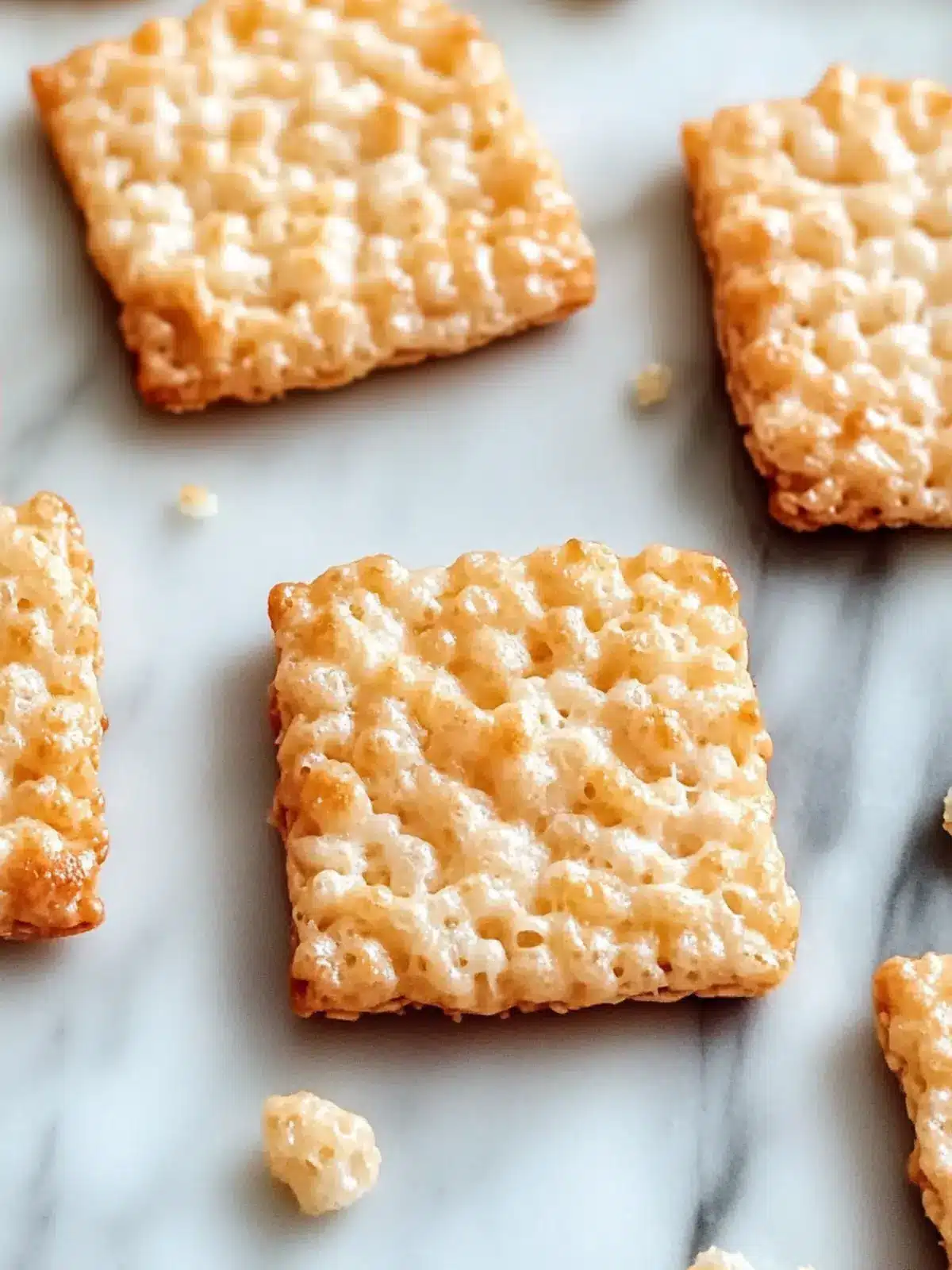 Crispy Rice Krispie Cheese Crackers for Easy Party Snacking 2 Crispy Rice Krispie Cheese Crackers