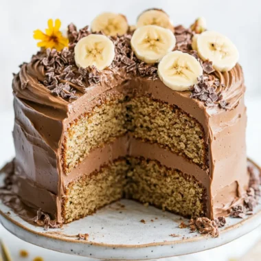 Irresistible Banana Cake with Nutella Buttercream Magic 9 Banana Cake with Nutella Buttercream Frosting