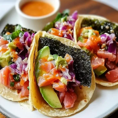 Easy Sushi Tacos with Spicy Tuna and Avocado You’ll Love! 10 Easy Sushi Tacos with Spicy Tuna and Avocado