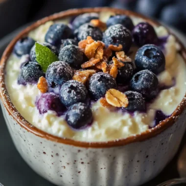 Delicious Baked Blueberry Cottage Cheese Breakfast Bowls 9 Baked Blueberry Cottage Cheese Breakfast Bowls