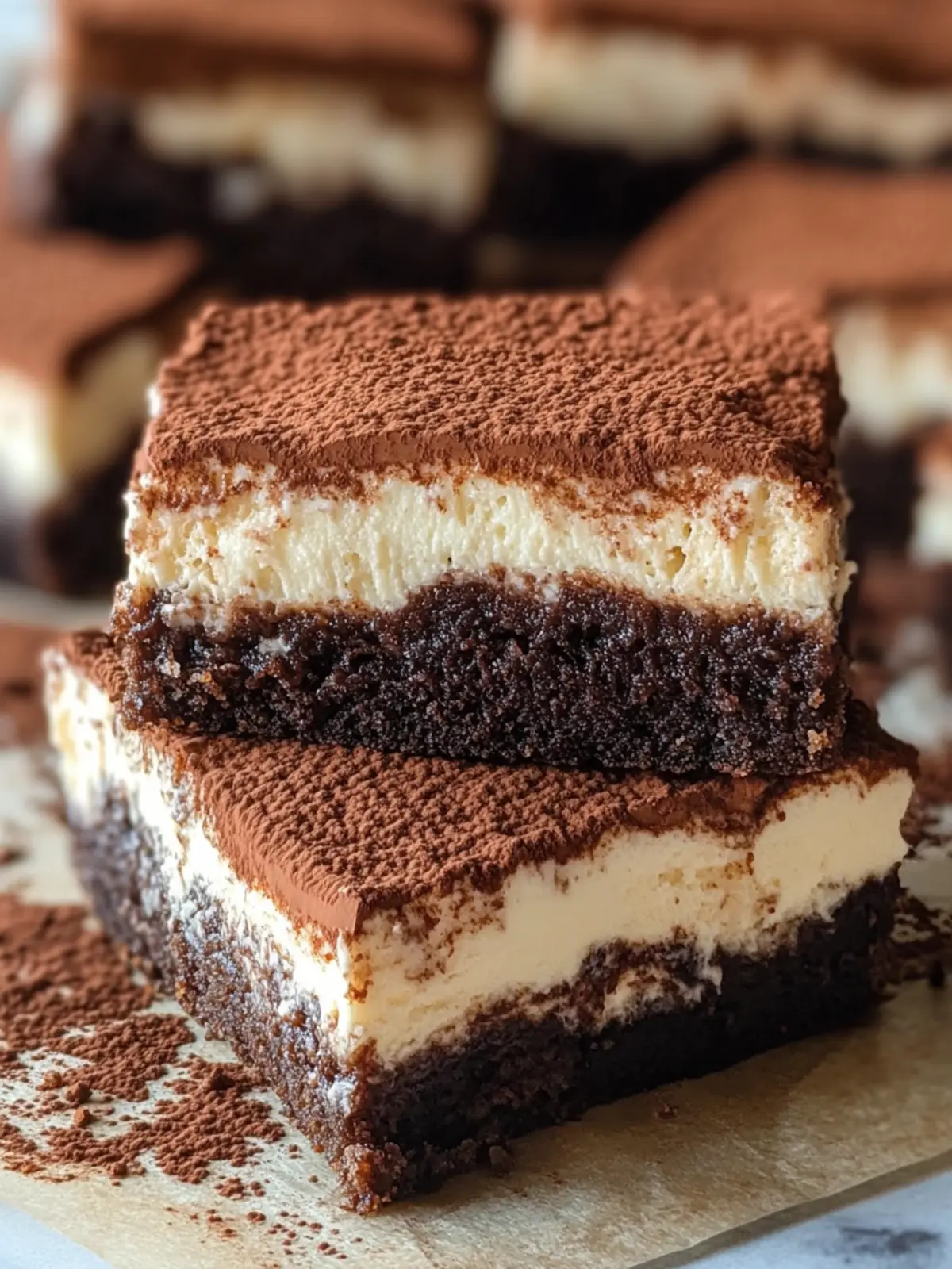 Tiramisu Brownies: A Dreamy Chocolate-Coffee Treat 3 Tiramisu Brownies