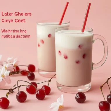 Delicious Cherry Earl Grey Milk Tea for Cozy Days at Home 10 Cherry Earl Grey Milk Tea