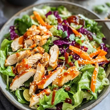 Crispy & Fresh Chinese Chicken Salad with Sesame Dressing Delight 9 Crispy & Fresh Chinese Chicken Salad with Sesame Dressing