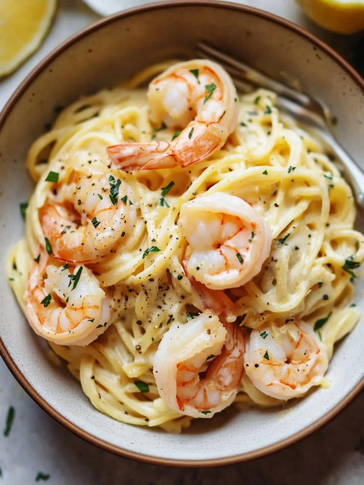 Creamy Lemon Shrimp Pasta: A 30-Minute Delight for Dinner 4 Creamy Lemon Shrimp Pasta