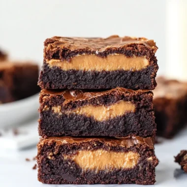 Decadent Peanut Butter Stuffed Brownies You’ll Adore 10 Peanut Butter Stuffed Brownies