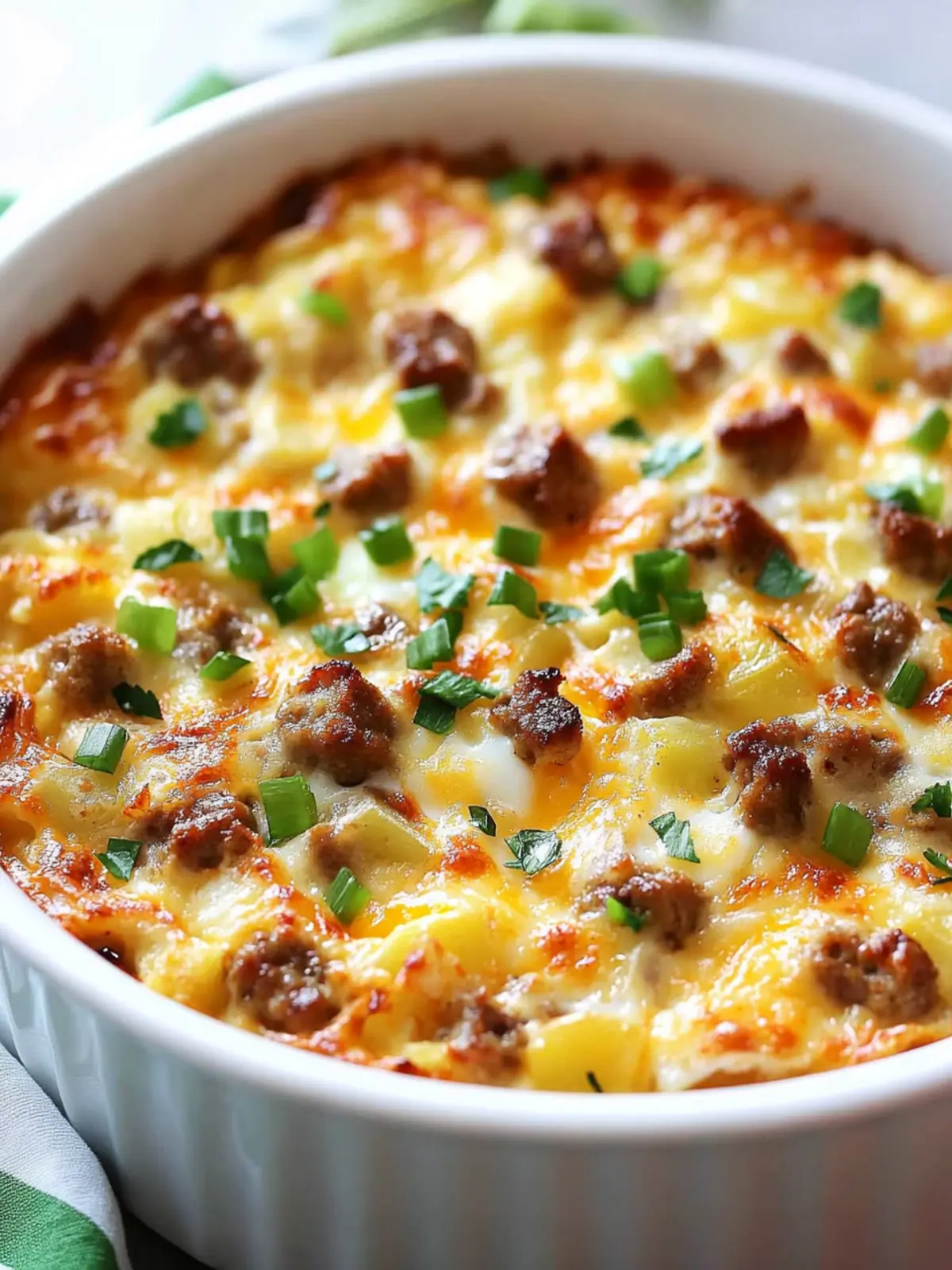 The Best Sausage, Egg, Potato Breakfast Casserole Surprise 2 The Best Sausage, Egg, Potato Breakfast Casserole