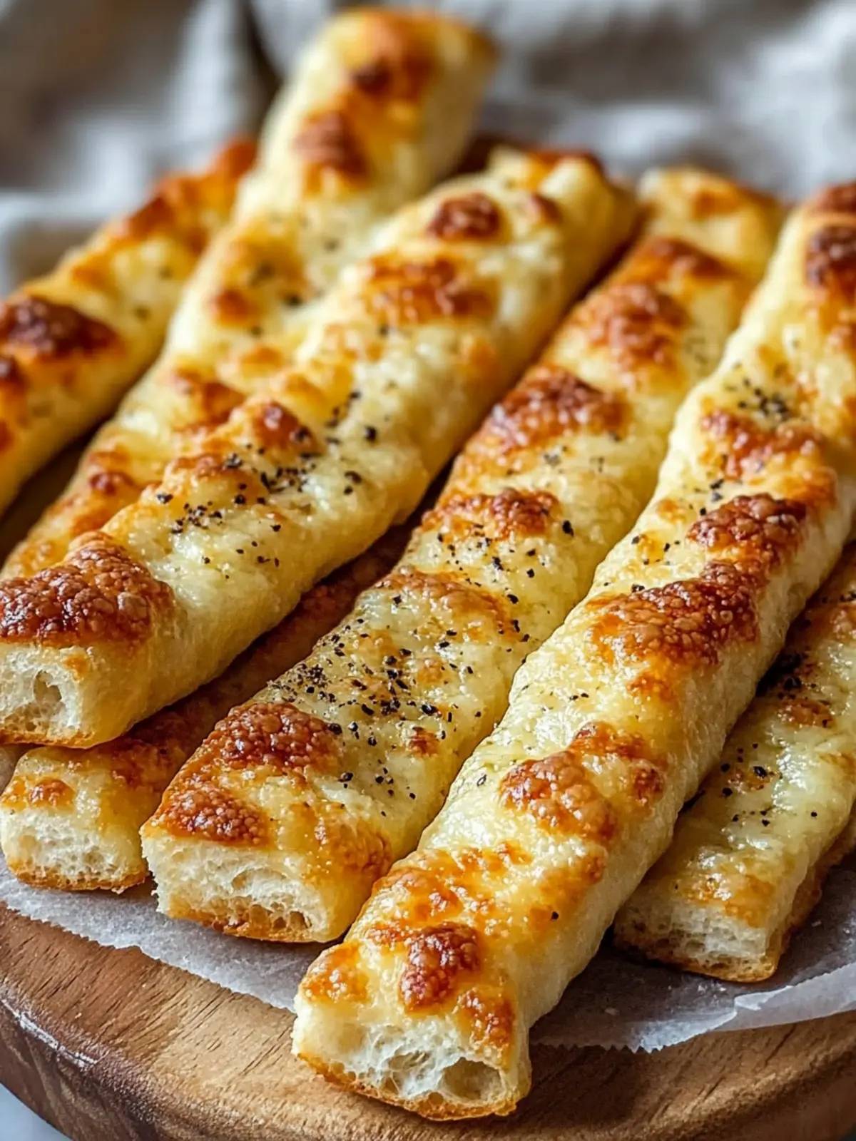 Melt in Your Mouth Crispy Sourdough Cheesy Breadsticks 2 Crispy Sourdough Cheesy Breadsticks