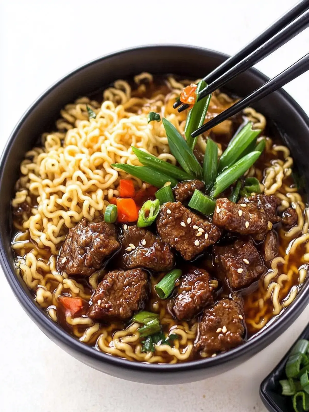 Mongolian Beef Ramen