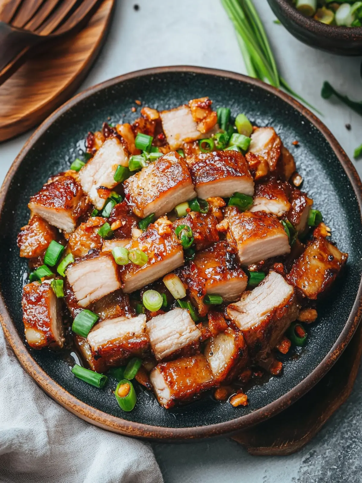 Crispy Twice Cooked Pork: A Flavorful Sichuan Delight 4 Crispy Twice Cooked Pork