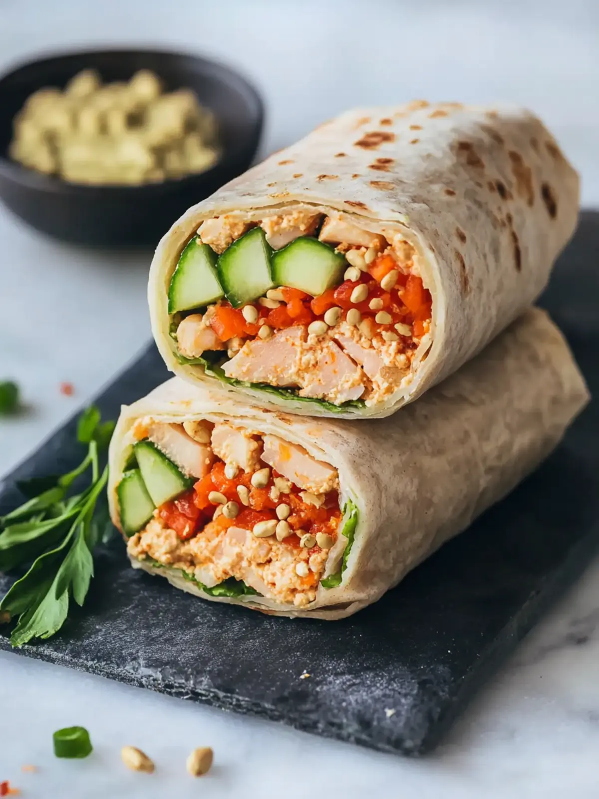 Spicy Tuna Wraps
