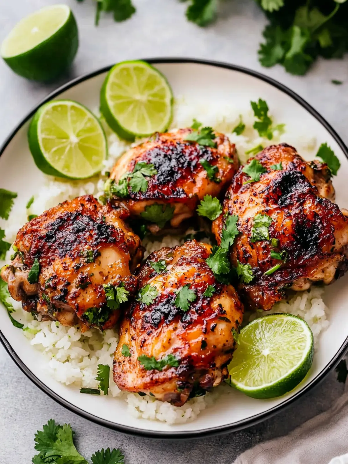 Crispy Cilantro Lime Chicken Thighs for Flavorful Dinners 3 Crispy Cilantro Lime Chicken Thighs