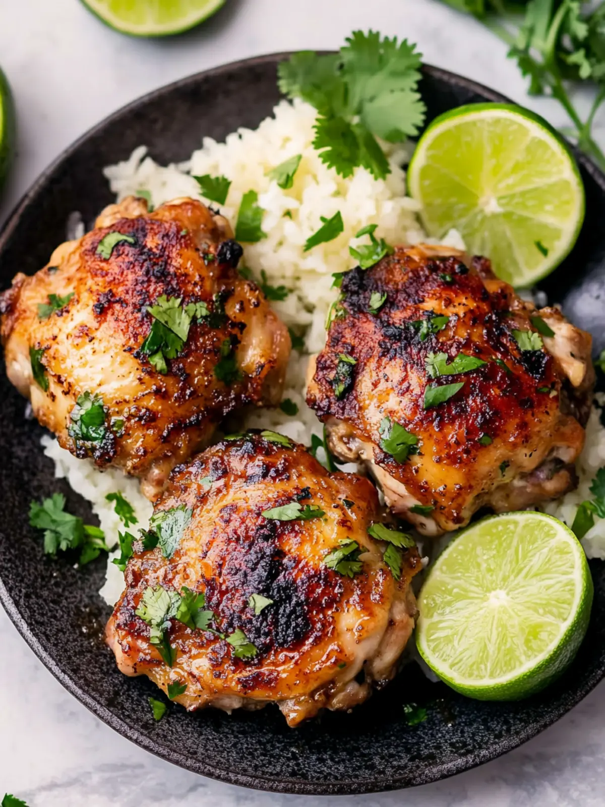 Crispy Cilantro Lime Chicken Thighs for Flavorful Dinners 2 Crispy Cilantro Lime Chicken Thighs