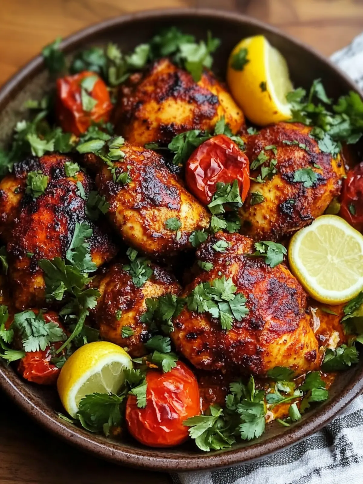 Moroccan Harissa Chicken