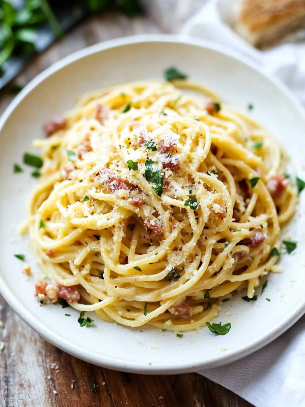 Irresistible Spaghetti Carbonara: A Creamy Comfort Classic 5 Spaghetti Carbonara
