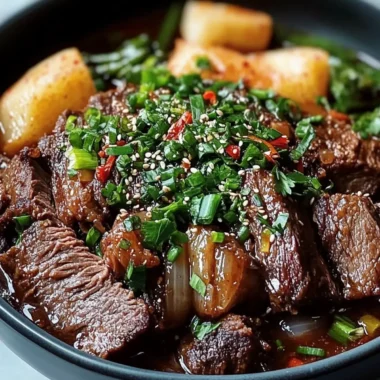 Korean Style Pot Roast