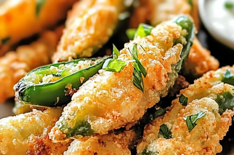 Easy Crispy Fried Jalapenos